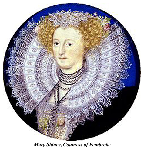 Lady Mary Sydney Countess of Pembroke